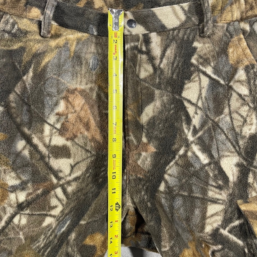 Field & Stream‎ Camouflage Fleece Cargo Pants Mens Size Medium Hunting Outdoor - Picture 7 of 14